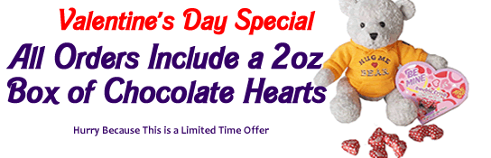 Click to order your personalized teddy bear now!