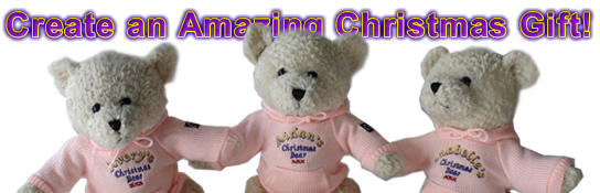 Click to order your personalized teddy bear now!