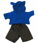 Blue Hoodie w/Jeans