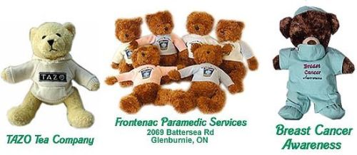 personalized teddy bears and personalized gifts for non-profit organizations and corporate events